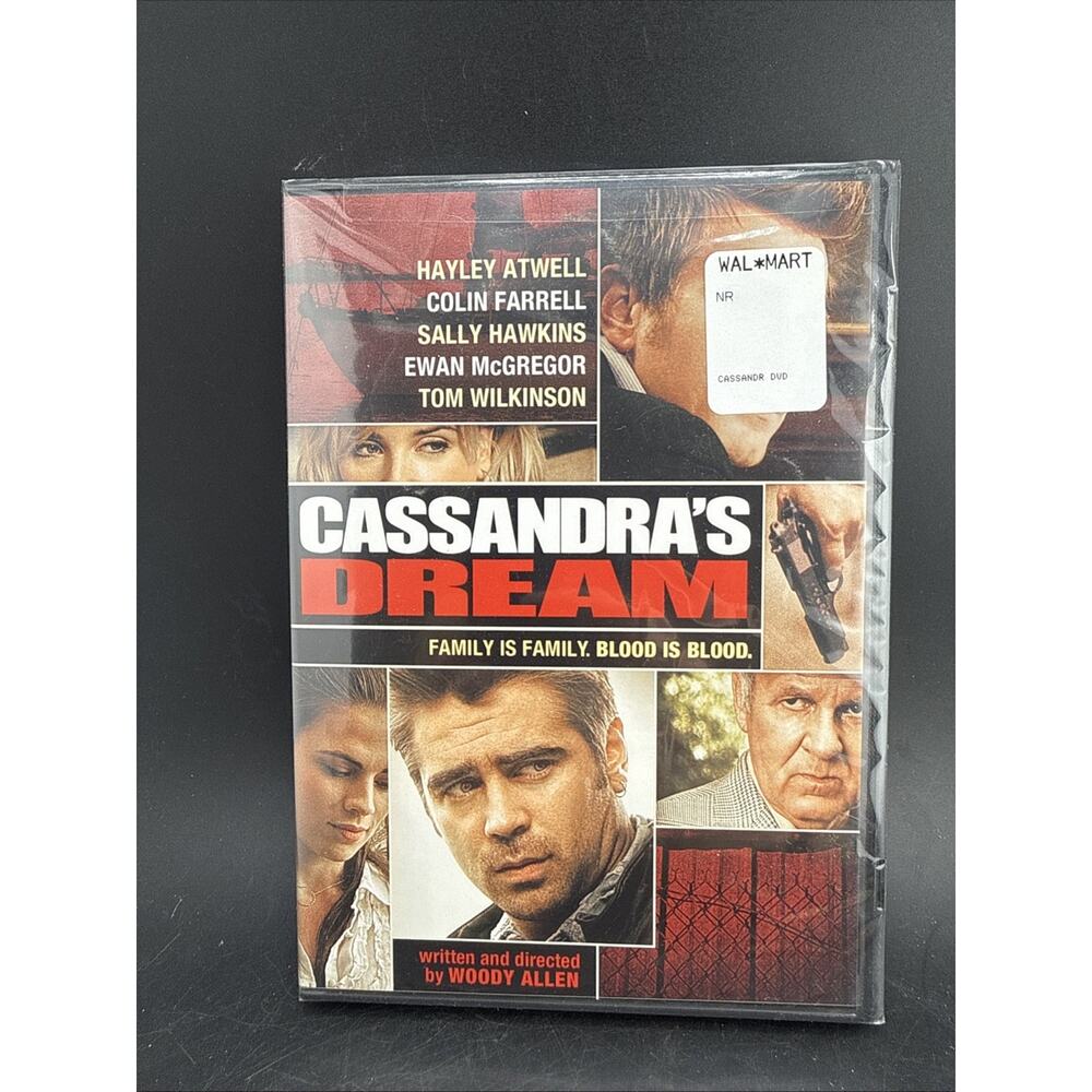 Cassandra’s Dream DVD Sealed New Woody Allen Colin Farrell Ewan McGregor